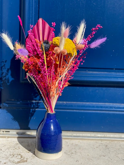 Le bouquet de fleurs séchées