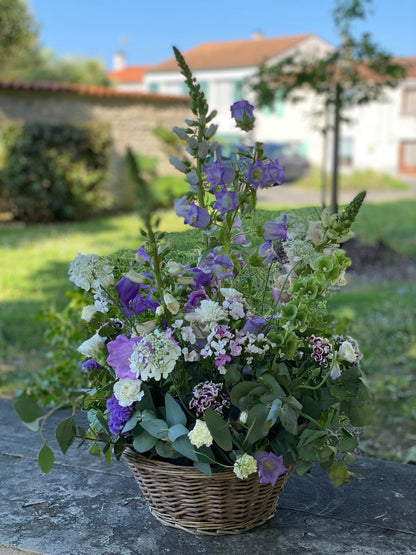 La corbeille de deuil - Les jolies fleurs