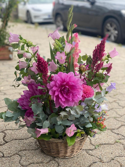 La corbeille de deuil - Les jolies fleurs