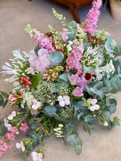 La raquette de deuil - Les jolies fleurs