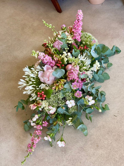 La raquette de deuil - Les jolies fleurs